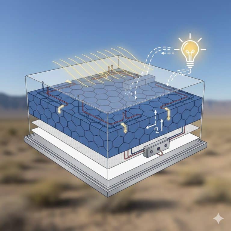 איך עובד לוח סולארי